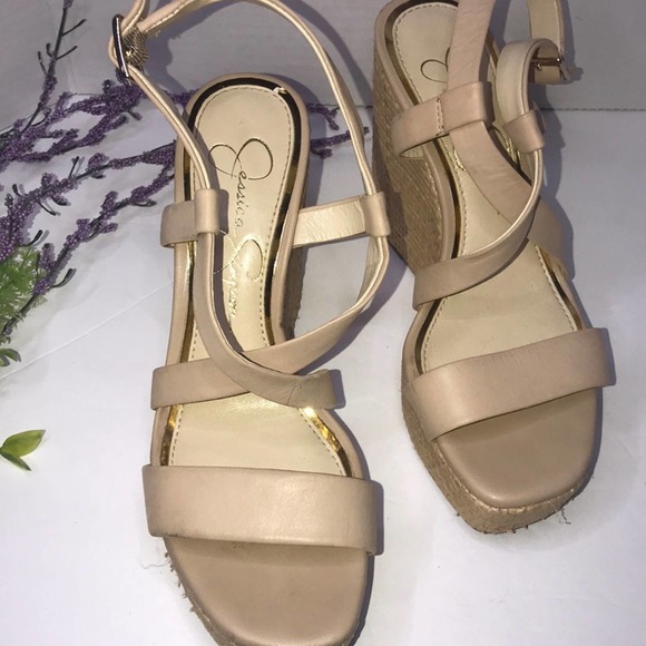 Jessica Simpson Salona Strappy Wedge Sandals - Picture 10 of 11
